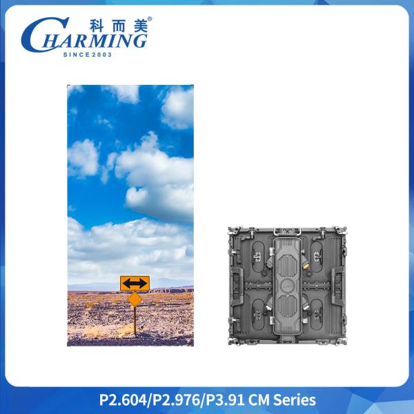3D Aluminum Alloy P2.6/P2.98 8K HD painel de led P3.9 Outdoor 500x1000 Display Rental Outdoor Led Screen 3x2 Rental