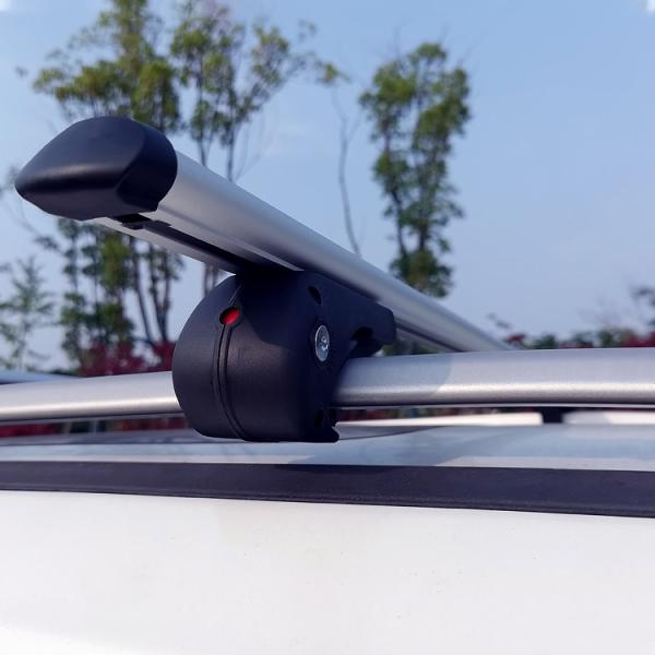 Da cremalheira de alumínio ajustável do trilho do telhado do carro da grade de tejadilho 4x4 do carro de Toyota barra transversal