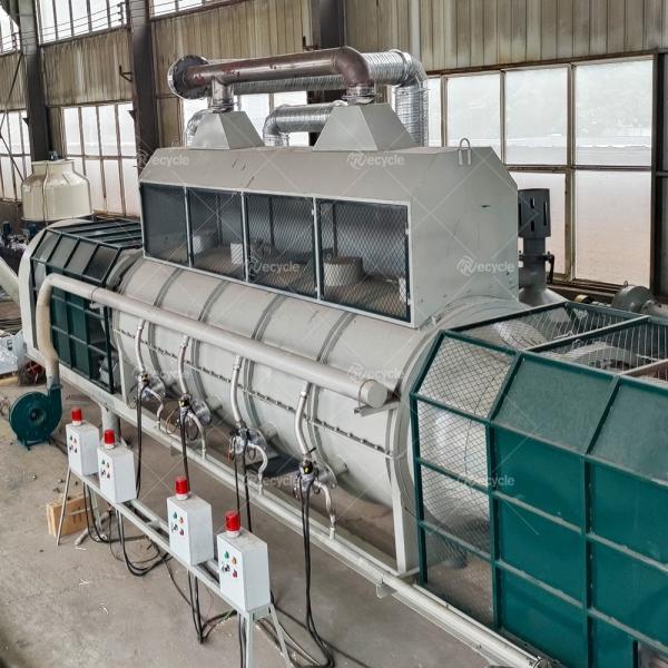 Motor Recycling Pyrolysis Carbonization Stove Bio Carbon Charring Furnace Charcoal Making Machine