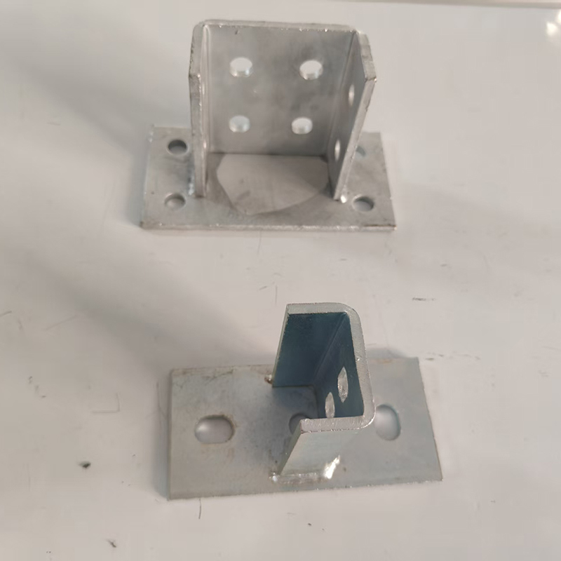 High load C Channel Base Bracket Strut Channel Foundation Base Solar Mounting Hardware