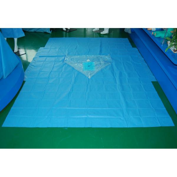Disposable Surgical knee arthroscopy Drape Color Blue Size 230*330 Cm Or Customization
