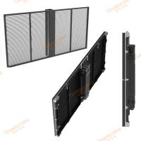 quadro de avisos transparente exterior da tela do diodo emissor de luz de 10.41x10.41mm que anuncia a exposição de diodo emissor de luz