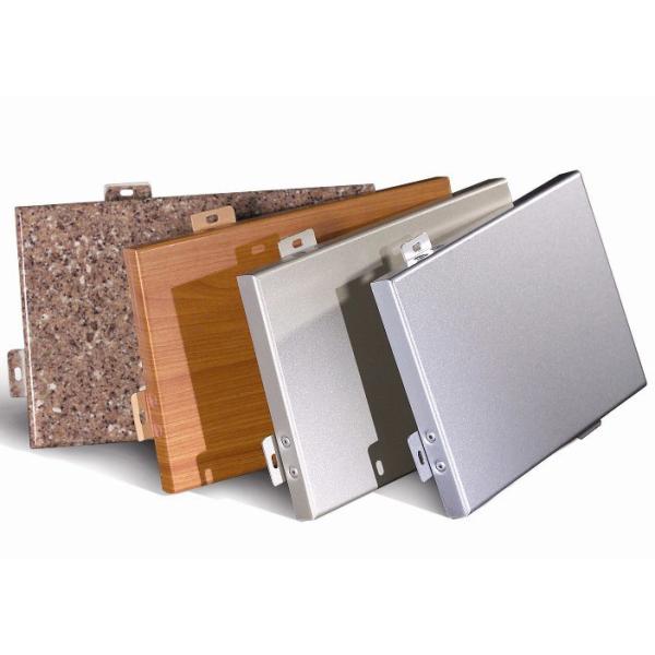 Stone Like Aluminum Wall Panels Acid Resistance For Custom Decoration