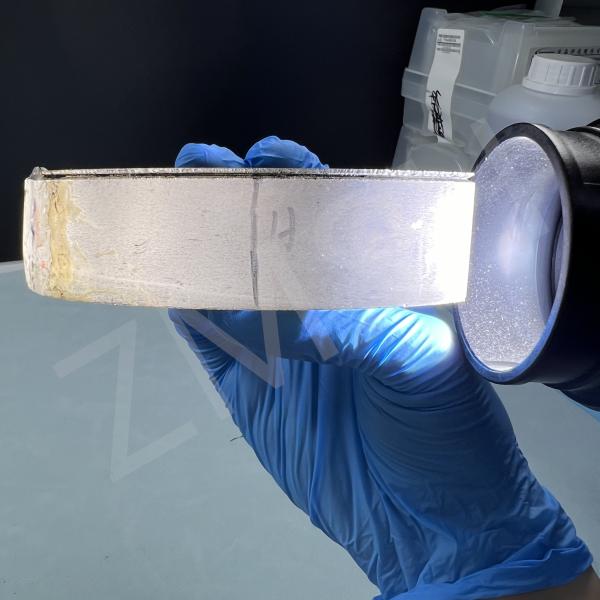 Белый мойсанит кристаллы SiC чисто прозрачные сверхжесткие для ювелирной промышленности