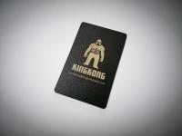 Metal sem contato Chip Card Custom Logo de NFC de SLE4442 RFID