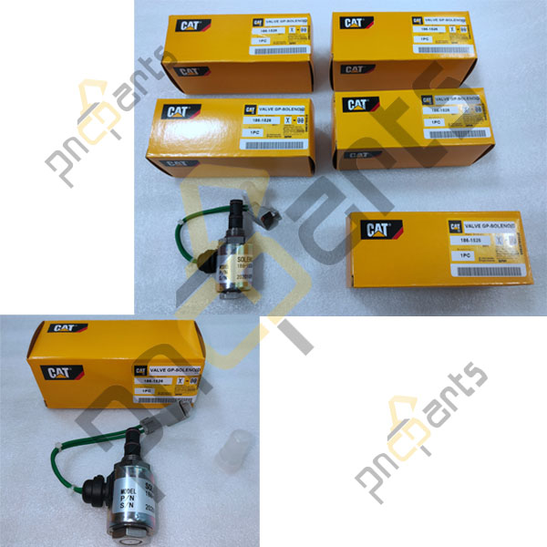1861525 1861526 Excavator Spare Parts CAT D8R Solenoid Valve