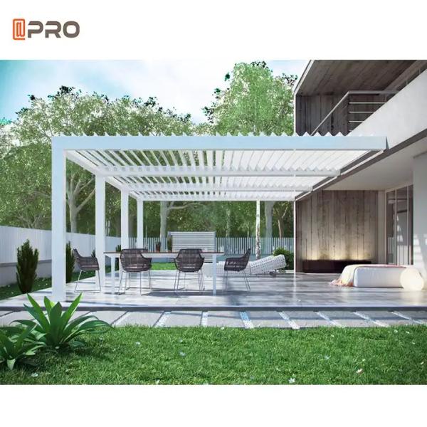 OEM Modern Aluminum Pergola Gazebo Outdoor Garden To Block Light And Rain