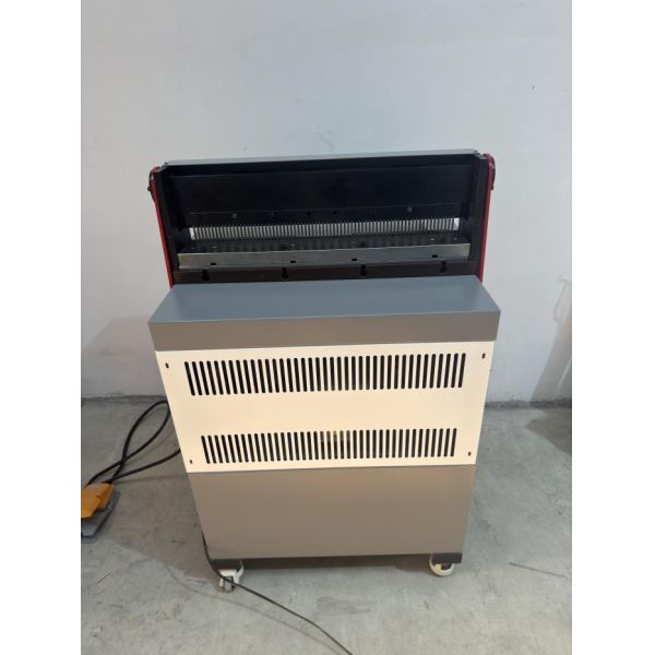CK-620G Heavy Duty Paper Hole Punching And Double Wire O Closing Machine Equipment