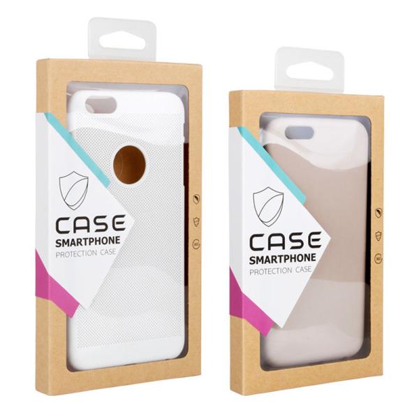 Kraft Paper Phone Case Packaging Box  For iphone 4.7 inch 5.5 inch