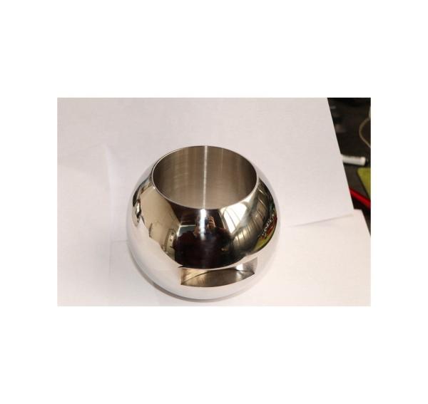 Válvula de bola de aço inoxidável de prata DN25 com suporte OEM para fabricantes de produtos populares
