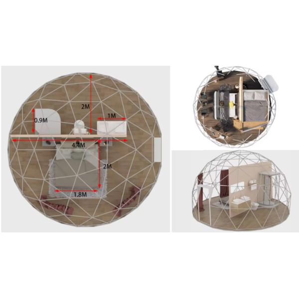 Waterproof,Fireproof,Sunproof Igloo Winter Dome Hotel Tent Geodesic Tent For Outdoor Camping