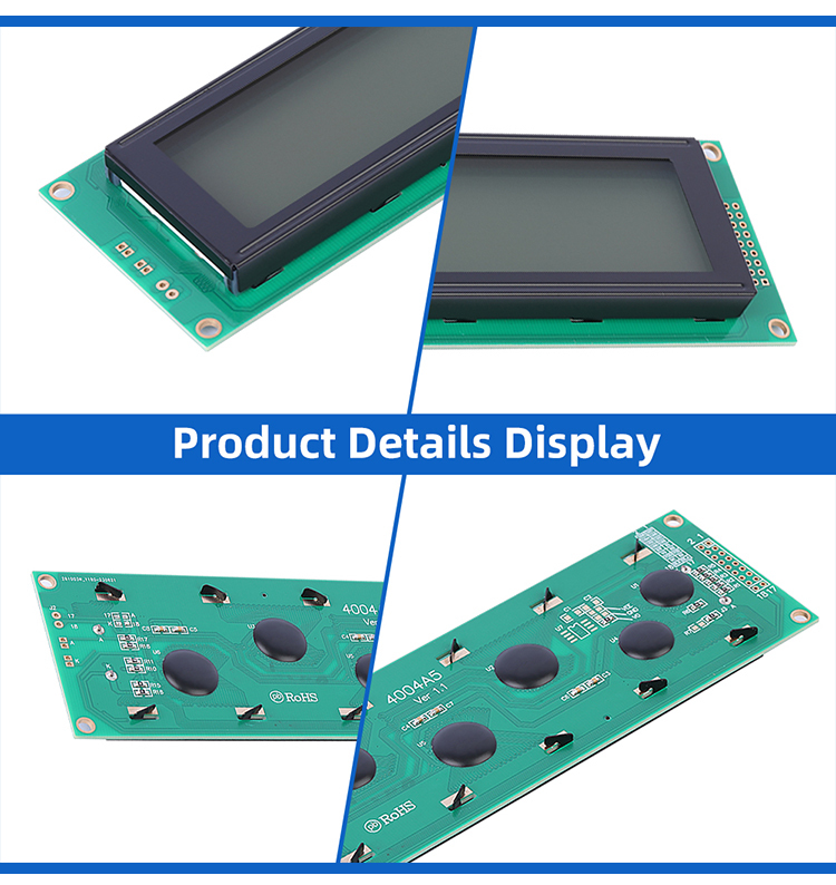 Persian Gray Film 4004A5 Character Dot Matrix Screen 4X40 4004 18PIN Interface Module
