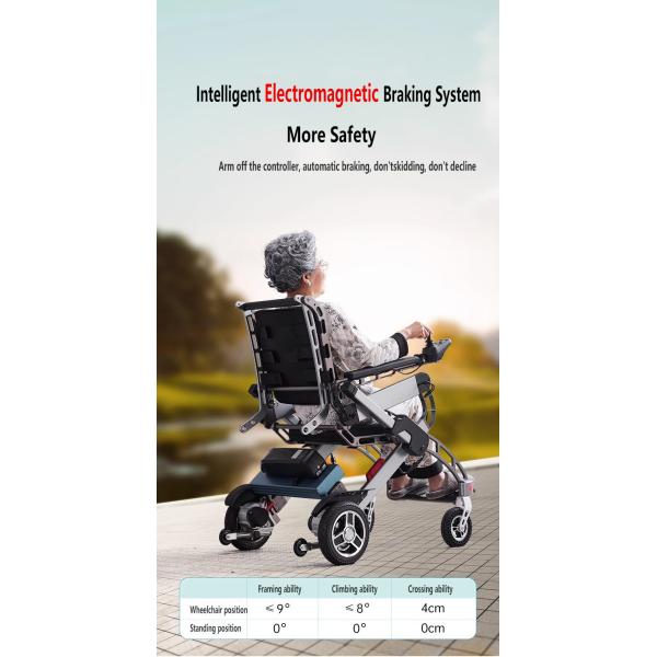 Hospital And Home Folding Electric Mobility Chair For Mobility Assistance