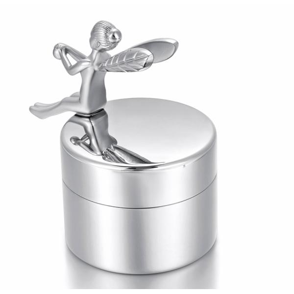 Stainless Steel Angel Cremation Urn Unique Design for Memorial Jewelry Engravable