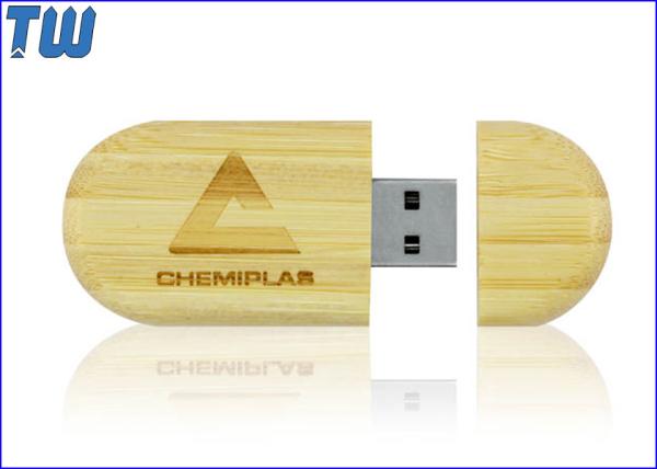 Bamboo Wooden Tag Bulk Custom 4GB USB Memory Disk Laser Engraved Logo