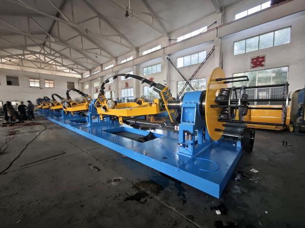 1250mm Skip Stranding Machine For Up To 7 Core Cabling With Or Without Back-Twist