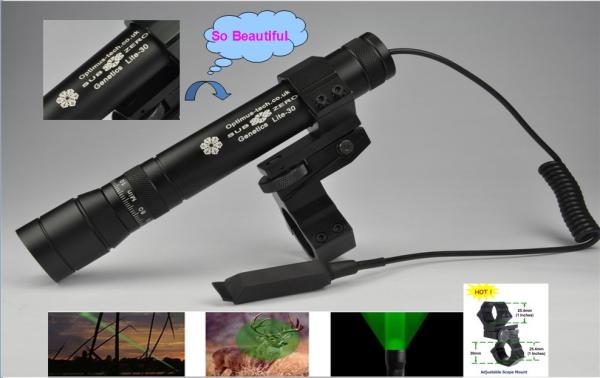 Outdoor Hunting Paintball Gun Scopes Green Dot Laser Sight Fogproof Long Life
