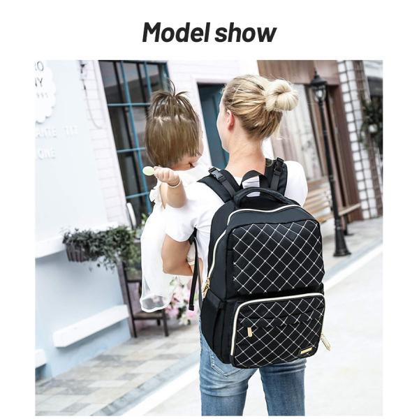 New Large-capacity Diaper Bag Multi functional Backpack Mummy Bag Small Fresh Mother and Baby Backpack