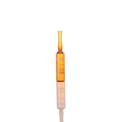 5ml ampola de vidro âmbar transparente impressão personalizada uso cosmético médico
