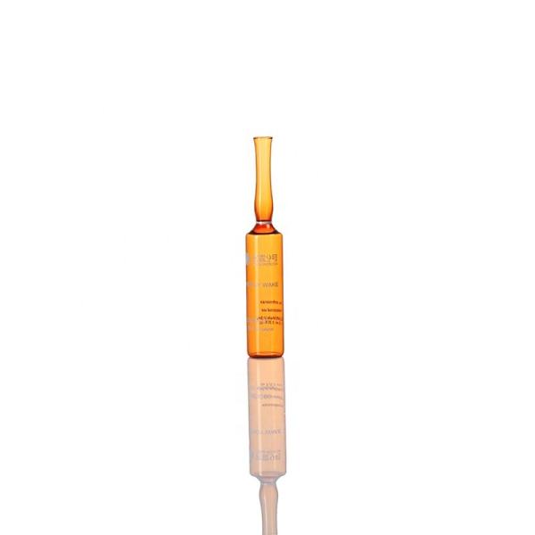 1ml ampola de vidro de borosilicato âmbar uso cosmético médico