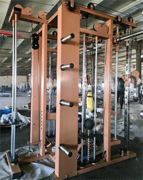 Home Gym Sport Equipment Station Multi Functional Power Cage Squat Rack Weightlifting Smith Machine