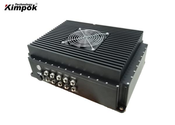 6 Channels COFDM Video Transmitter , Wireless AV Sender 300-860MHz For Multiple Cameras