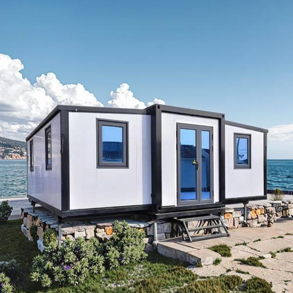 Expandable Container House for Strong and Stable Steel Frame Structure Design