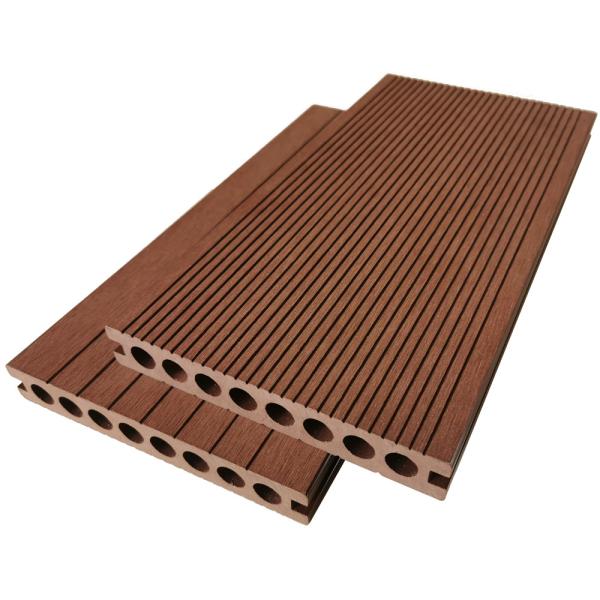 Exterior  Grooves 2.2M 150*24mm WPC Hollow Decking