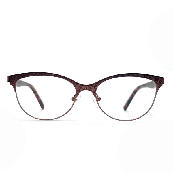 MD138A Round Metallic Optical Frames for Women s Eyeglasses Collection