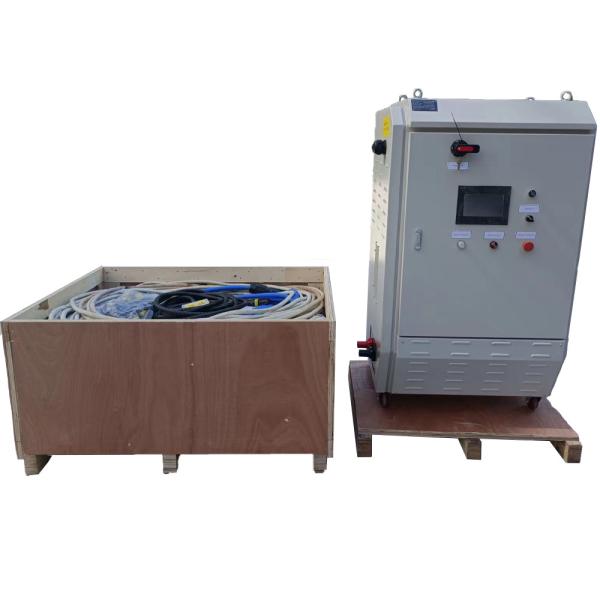 Equipamento de tratamento térmico por indução refrigerado a ar 150A Máquina de aquecimento por indução 100KW