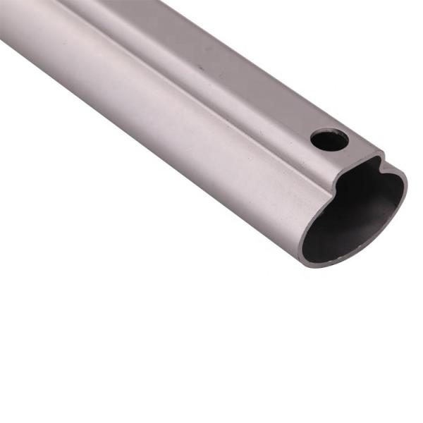 Oval Matt Silver Polished Aluminium Tube Adjustable Aluminum Telescoping Tubes