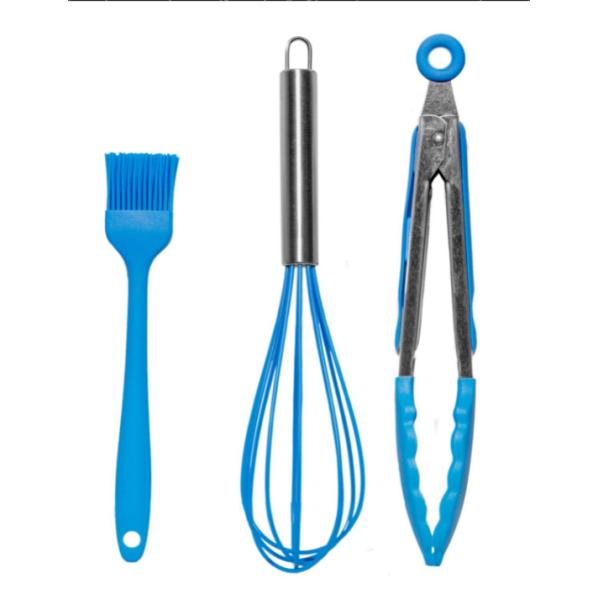 10 Pieces/Group Silicone Heat-Resistant Kitchen Cooking Utensils