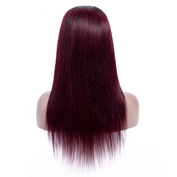 Silky Straight Human Hair Extensions For Ombre Hair No Shedding