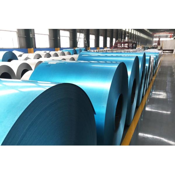 Синий AFP Антиперцовый принт Алюцинковая сталь Гальвалюмная стальная катушка 55% Алюминий Цинк Сплав покрытый стальной катушка