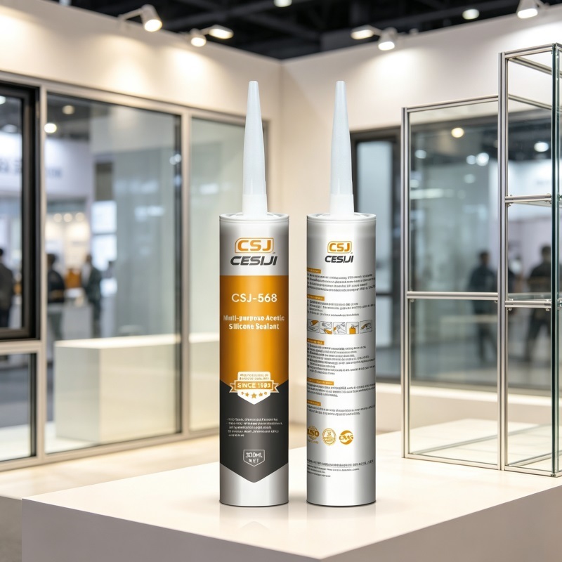 Multi-purpose Acetic Silicone Sealant - Low Volatiles, Odour And Environmental Friendly