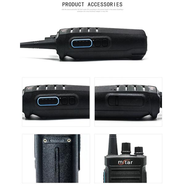 16channels Memory Channel and DC3.7V Rated Voltage Mini UHF Radio for Seamless Communication