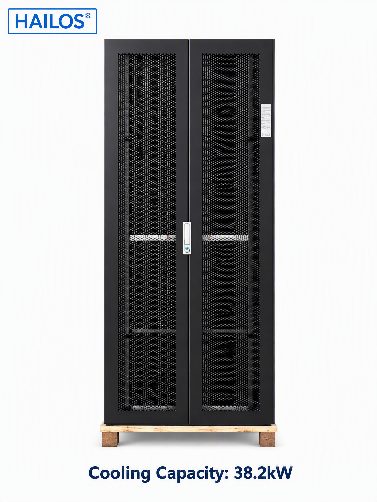 38.2kW High Power In‑Row Precision Air Conditioner, Hot Aisle Containment CRAC Cooler for High‑Density Server Cluster