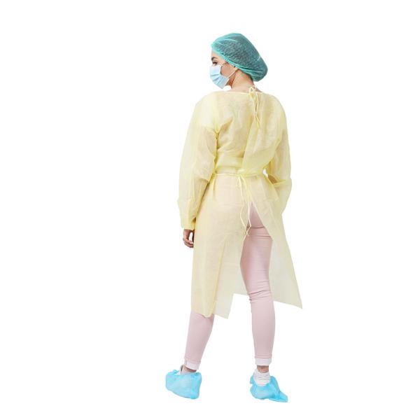 Level 2 PP+PE waterproof Isolation Grown 25G /35G（Level 2) Civil Used or Normal Medical use and Non-Surgical