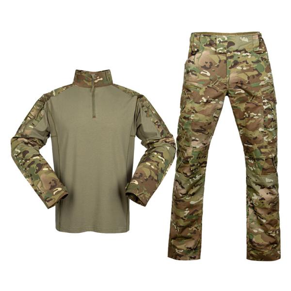 Army Suit Custom Military Camouflage Combat Uniform Frog Combat Shirt
