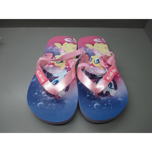 Character enfant ami de l'eau Flip flops sandales sous licence mon petit poney style