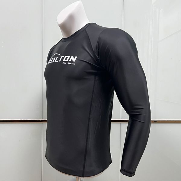 Digital Print Custom MMA Judo Rash Guard With Pilling Resistance And 220 gsm