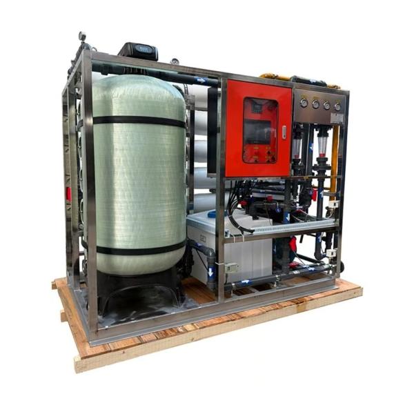 Stainless Steel PLC Seawater Desalination Equipment 75 Tons/Day