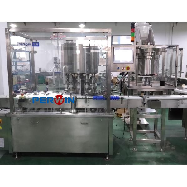 Машина бутылки пробирки жидкостная заполняя затыкая покрывая