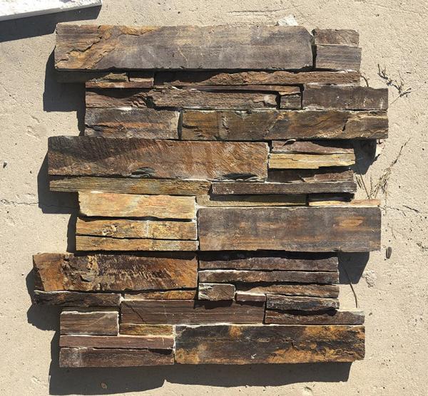 Veneer Cultured Stack Ledge Stone Exterior Wall Cladding Panles With Corners
