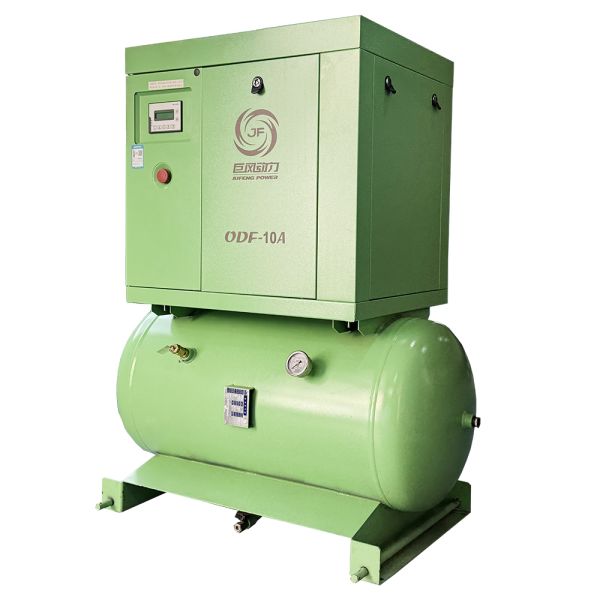 Screw Type Integrated Air Compressor Low Noise DC Power
