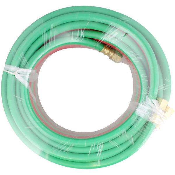 Logotipo personalizado disponible en manguera de soldadura gemela para equipos industriales de soldadura y corte de gas