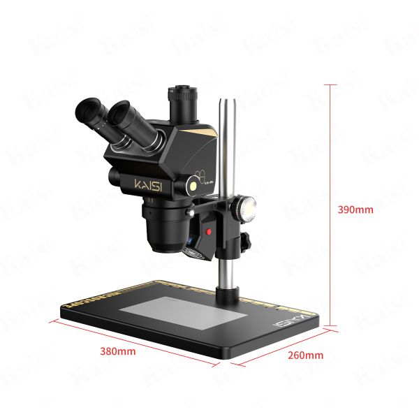 KAISI Trinocular Stereomicroscope, The Ultimate Precision Tool For Professional Repair Industrial Inspection