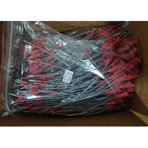 250*27.5*12.4mm Logistics  Container Cable Seal Self Locking US-CC182B