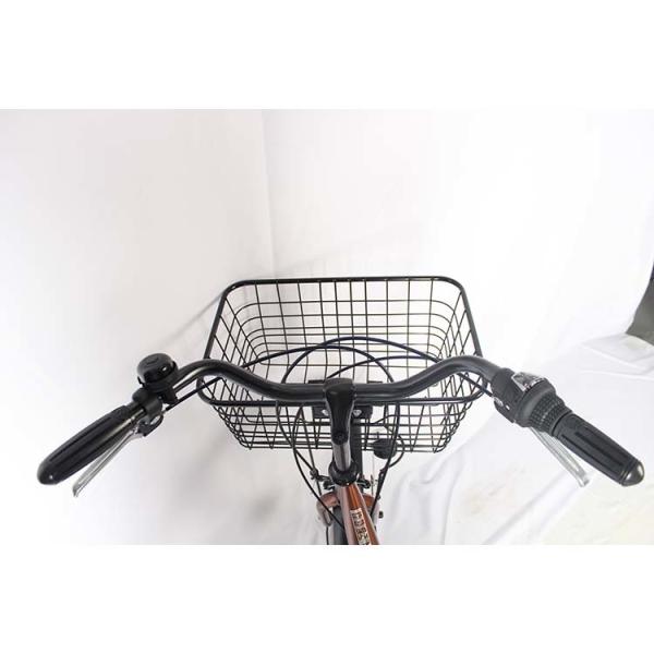 Puncture Resistant Disc Brake Lightweight Platform City Bike 6 Speed For 160-180cm Riders