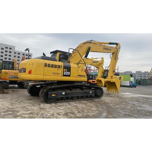 22000kg использовало экскаватор Crawler KOMATSU PC220 экскаватора Японии подержанный